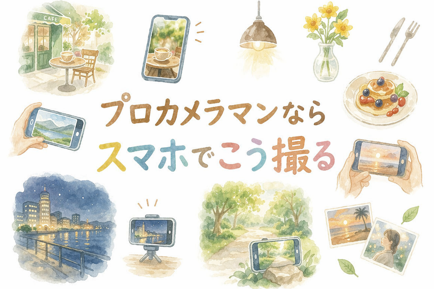 プロならこう撮る｜でもスマホならこう変える