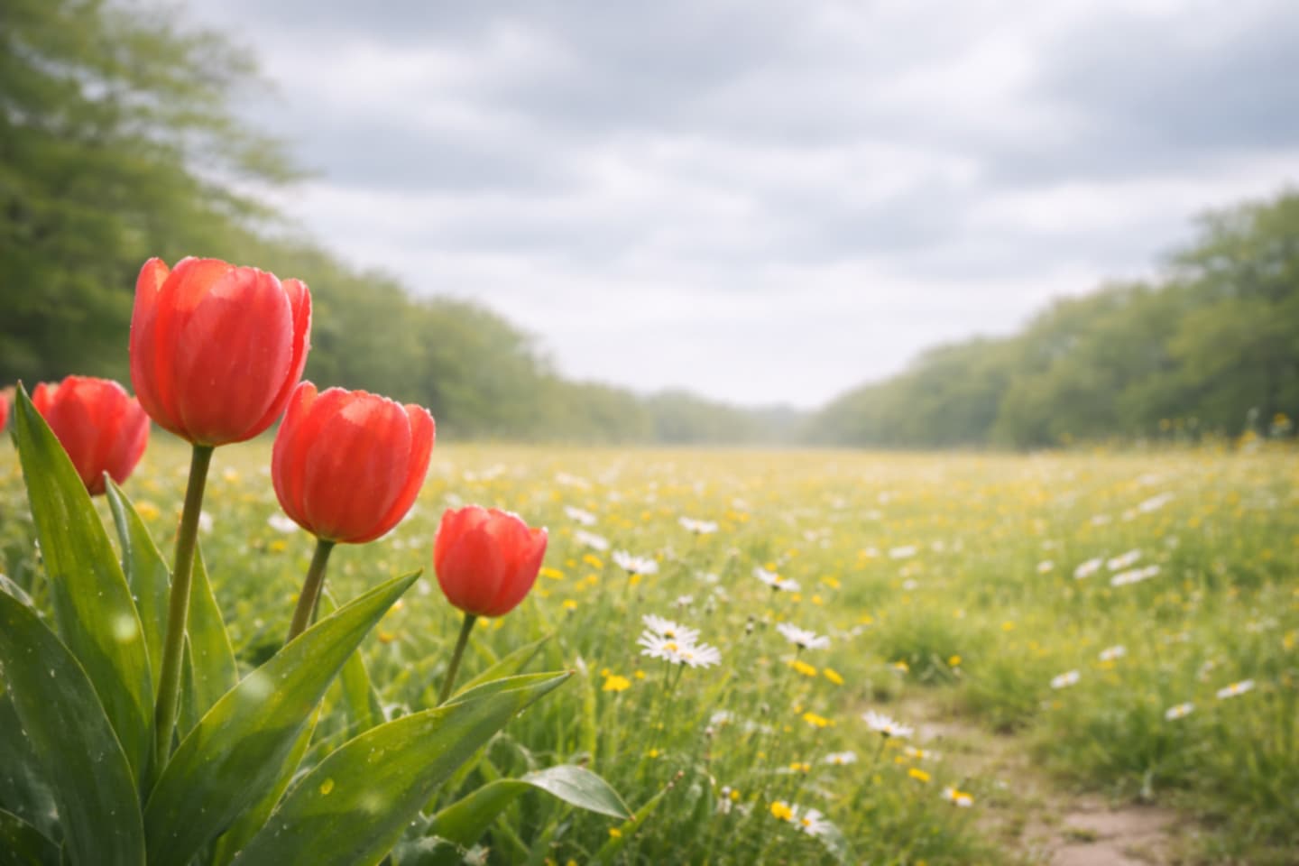 チューリップの美しい撮り方｜構図で一気におしゃれになる