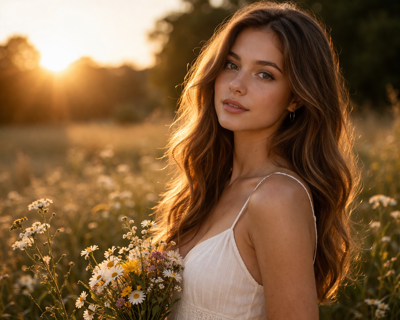 三分割のポートレート