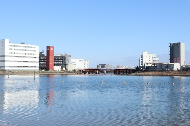 佃公園・佃堀（ジャリ公園）