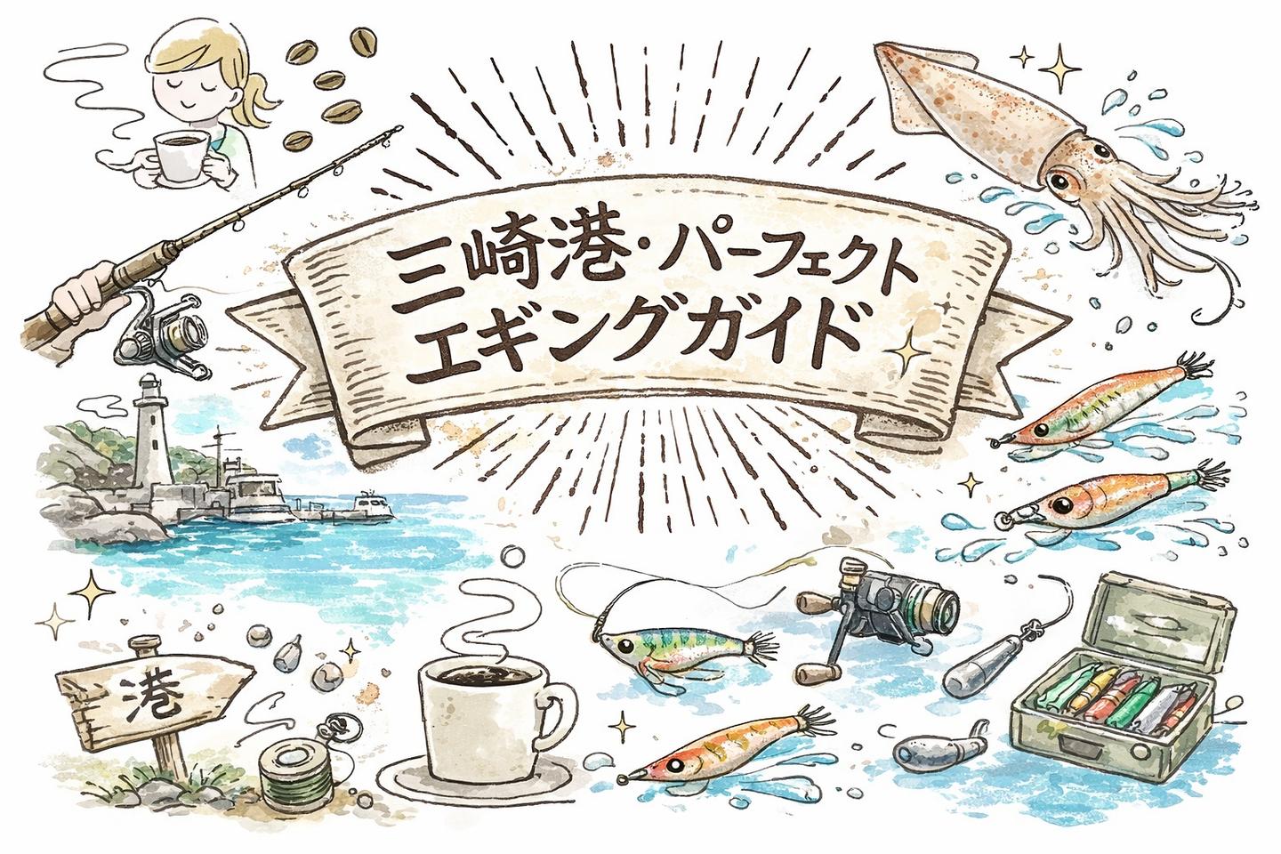 三崎港・パーフェクトエギングガイド